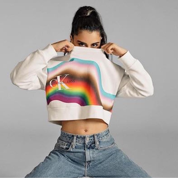 Calvin Klein PRIDE Collection Cotton Pullover Sweater (M) - Picture 1 of 15